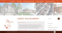 Desktop Screenshot of lezoux.fr